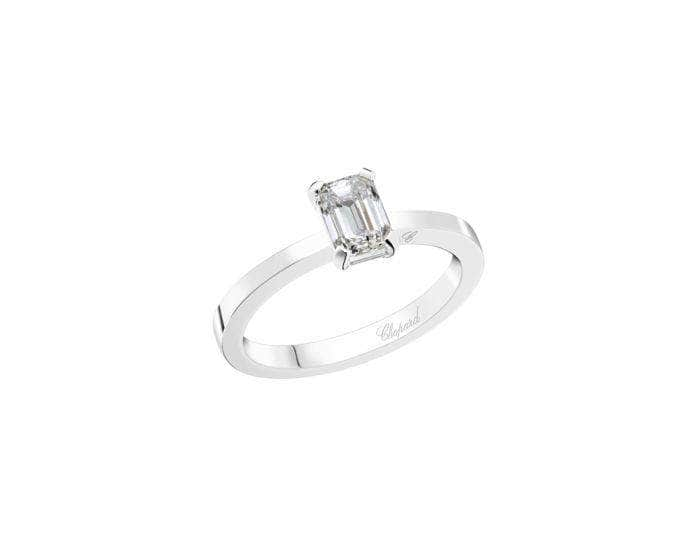 Chopard Forever 18ct White Gold Diamond Ring 0.70ct Emson Haig