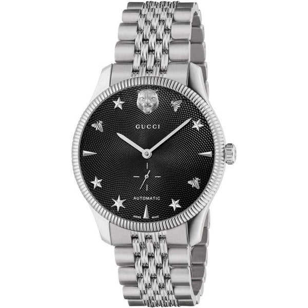 Gucci men's stainless outlet steel watch